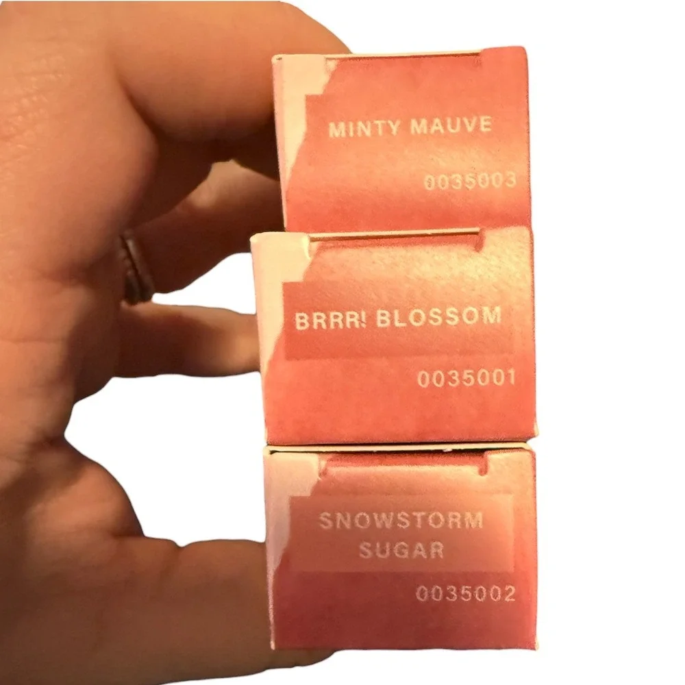 Mally Beauty‎ Stay Chill High-Shine Cooling Gloss Trio – 3 Shades BNIB